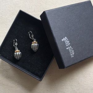 Folli Folie Silver drop earrings